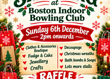 CHRISTMAS SHOPPING Sunday 6th December 