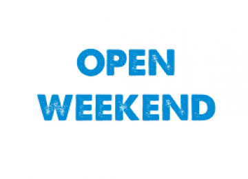 OPEN WEEKEND 